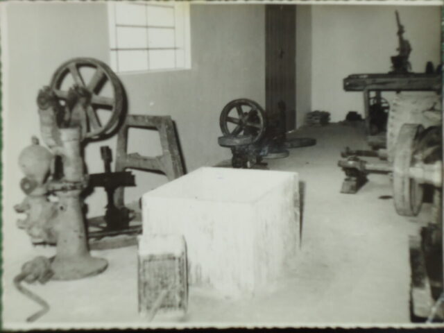 FOTO 16 Primeiros equipamentos doados à Boa Nova pela Escola Técnica de São Paulo em 1966