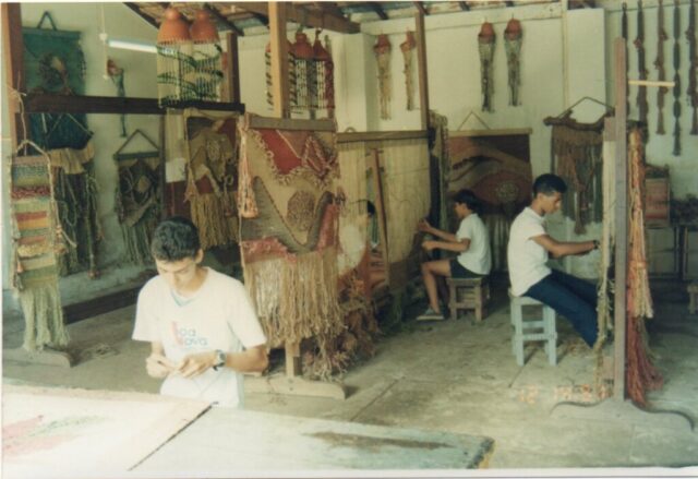 FOTO 45 Tapeçaria de Sisal em 1980